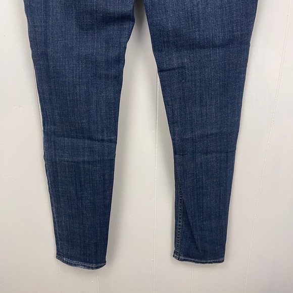 Vigoss Womens Jeans 28 Blue Denim The Chelsea Skinny Low Rise Dark Wash Pockets - Picture 5 of 13